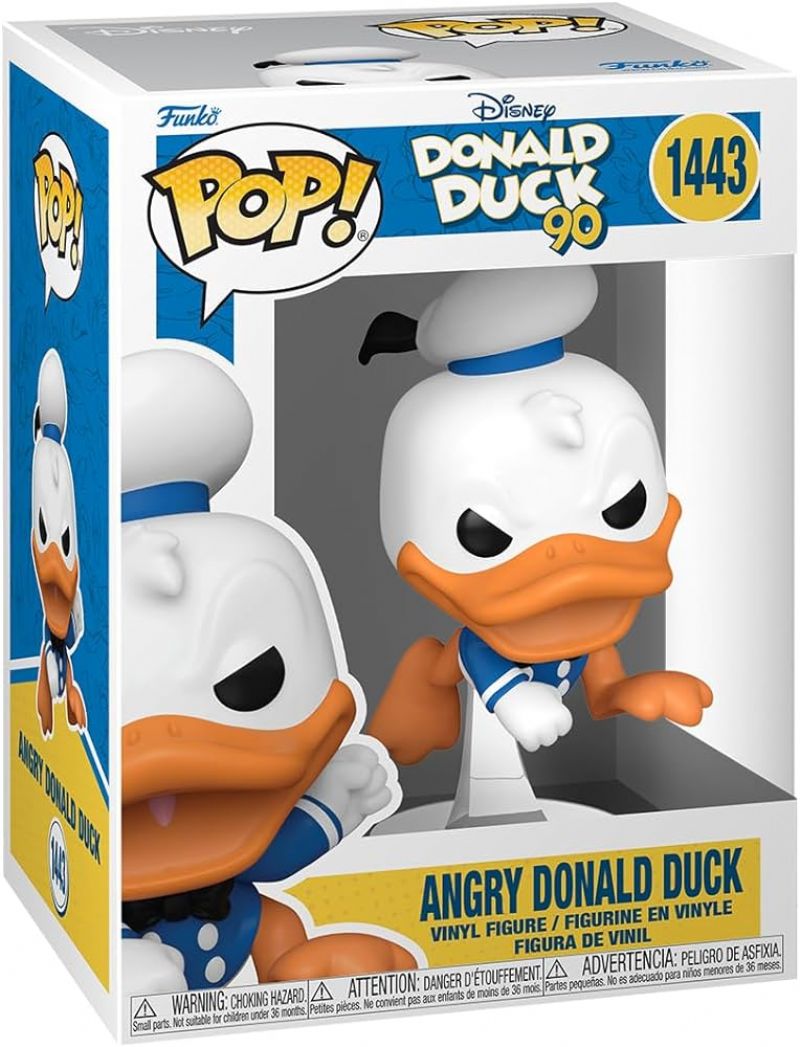 Donald Duck 90' Funko Pop:  Angry Donald Duck 